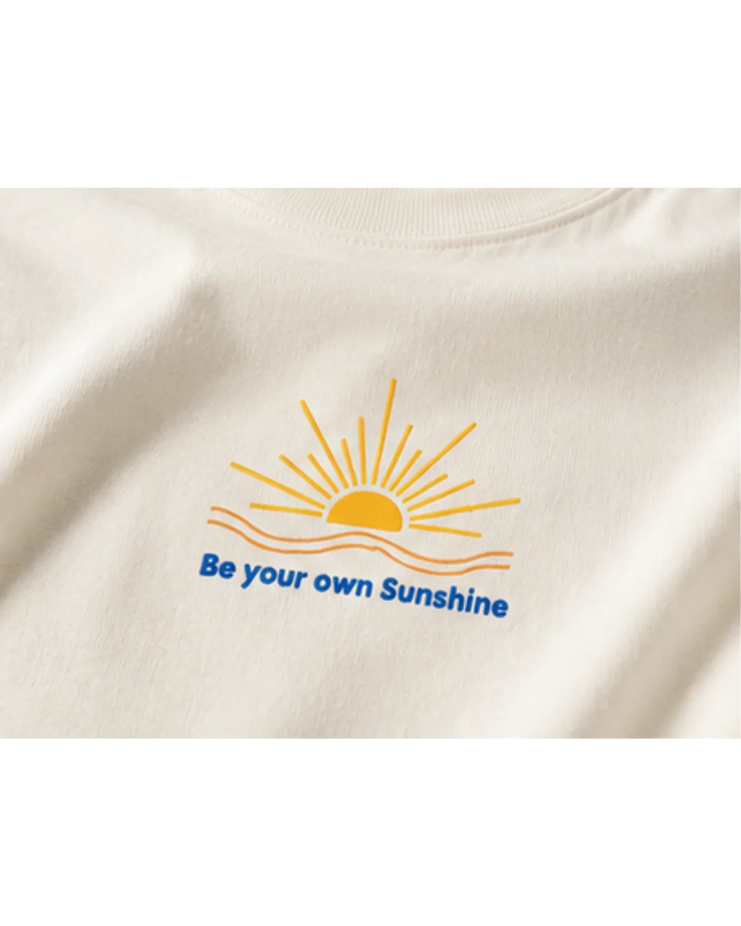 Be Your Own Sunshine Cotton T-Shirt – Positive Graphic Tee