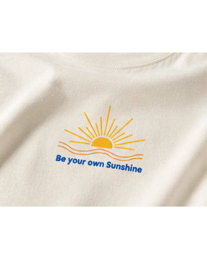 Be Your Own Sunshine Cotton T-Shirt – Positive Graphic Tee