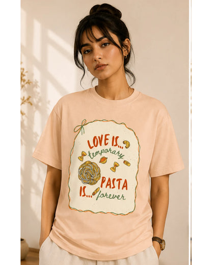 Pasta Lover Graphic T-Shirt – Premium Cotton Unisex Tee | Wolf Aura Co