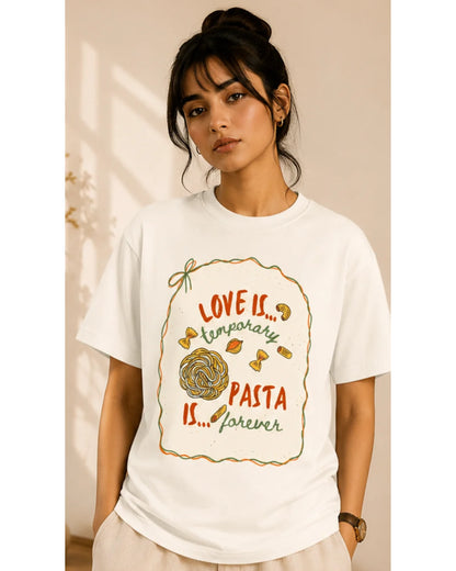 Pasta Lover Graphic T-Shirt – Premium Cotton Unisex Tee | Wolf Aura Co