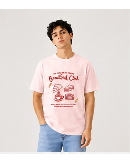 Breakfast Club Graphic T-Shirt | Cozy Aesthetic Tee for Men & Women | Wolf Aura Co