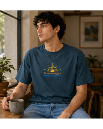 Be Your Own Sunshine Cotton T-Shirt – Positive Graphic Tee