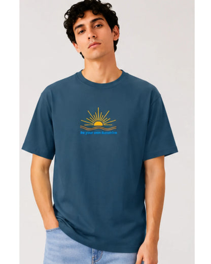 Be Your Own Sunshine Cotton T-Shirt – Positive Graphic Tee