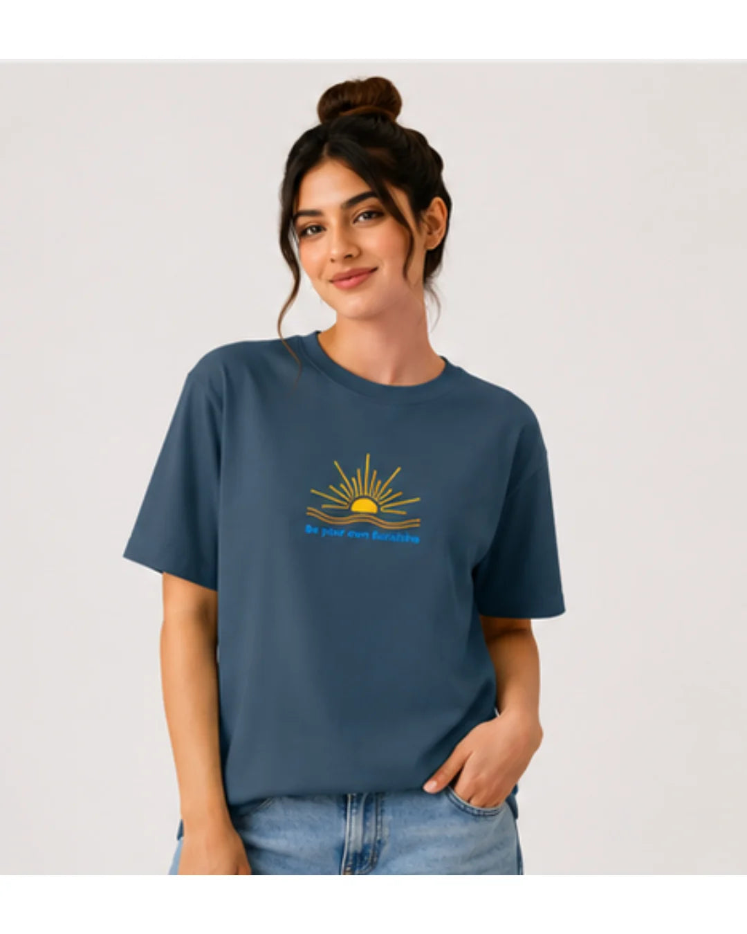 Be Your Own Sunshine Cotton T-Shirt – Positive Graphic Tee