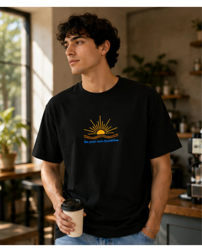 Be Your Own Sunshine Cotton T-Shirt – Positive Graphic Tee