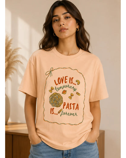 Pasta Lover Graphic T-Shirt – Premium Cotton Unisex Tee | Wolf Aura Co