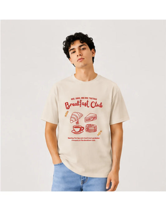 Breakfast Club Graphic T-Shirt | Cozy Aesthetic Tee for Men & Women | Wolf Aura Co