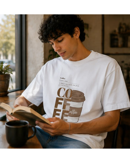Coffee Lovers Graphic Tee, Everyday Comfort, Barista Gift