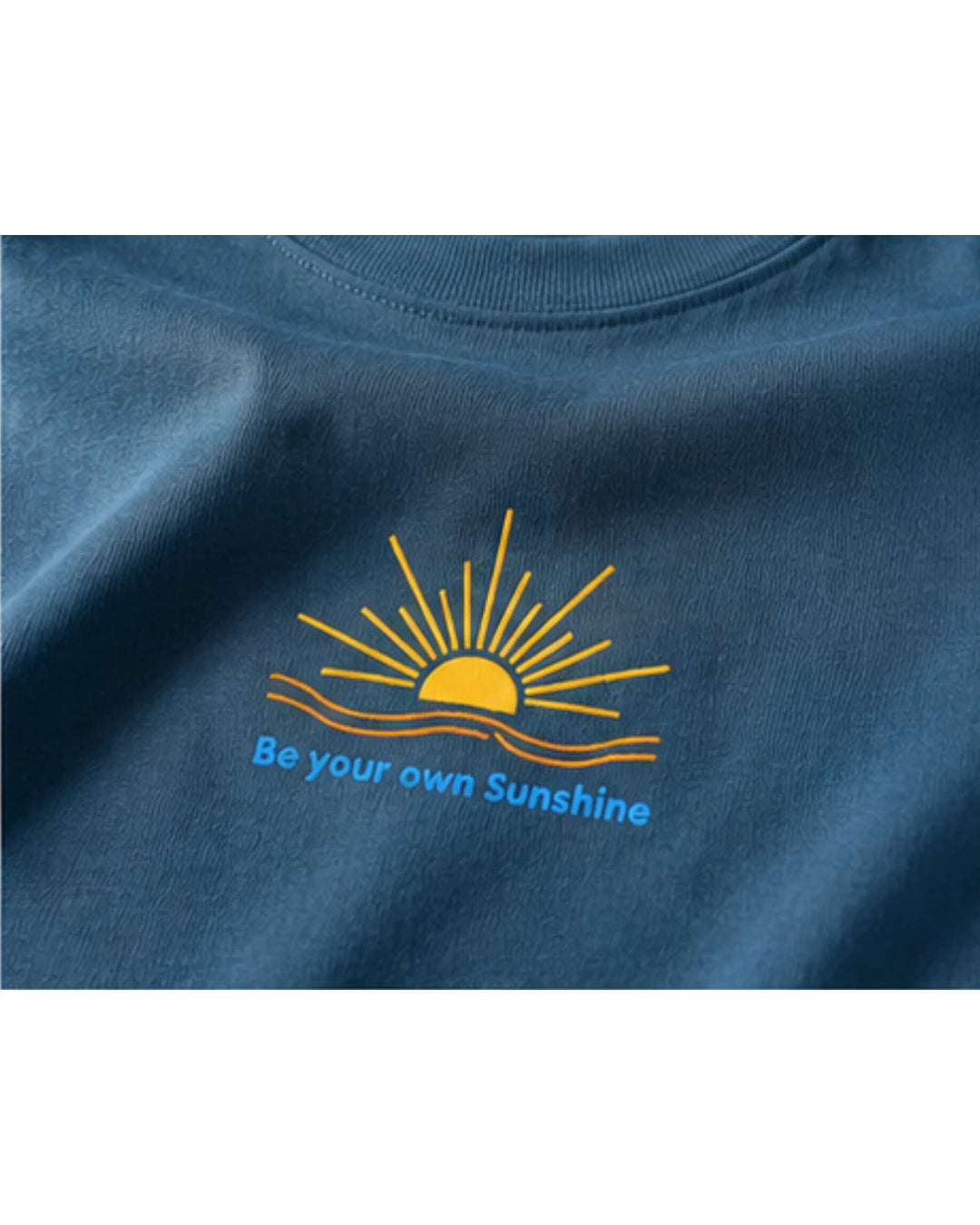 Be Your Own Sunshine Cotton T-Shirt – Positive Graphic Tee