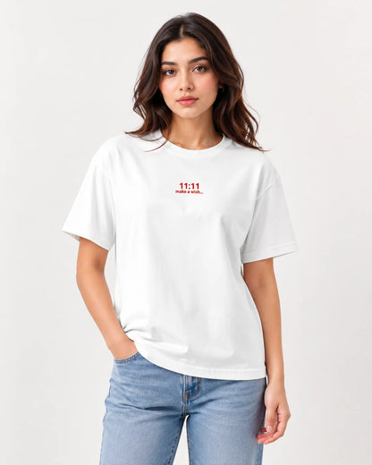11:11 Make Your Wish Graphic T-Shirt | Premium Cotton Unisex Tee