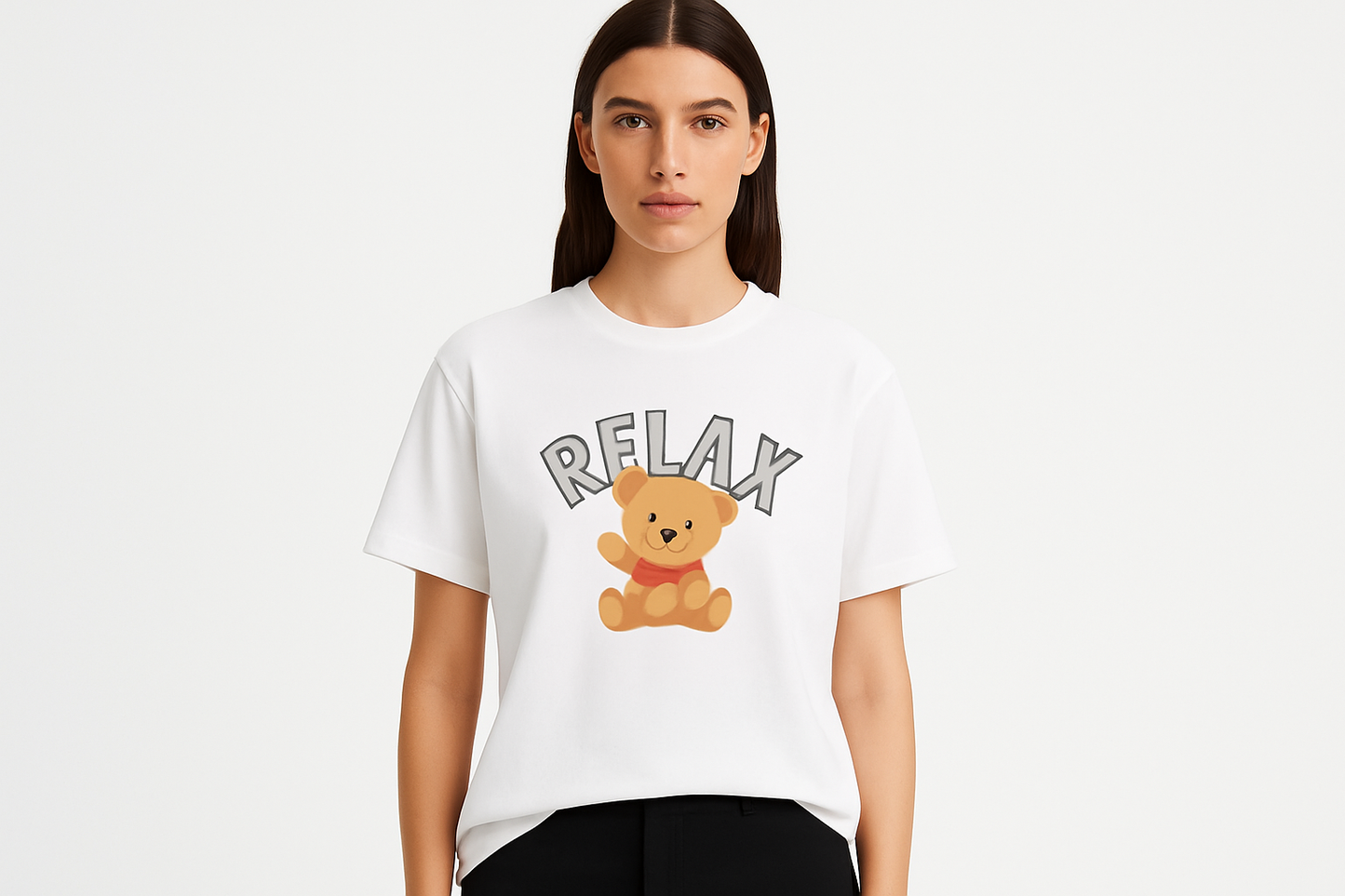 Casual Teddy Bear Tee