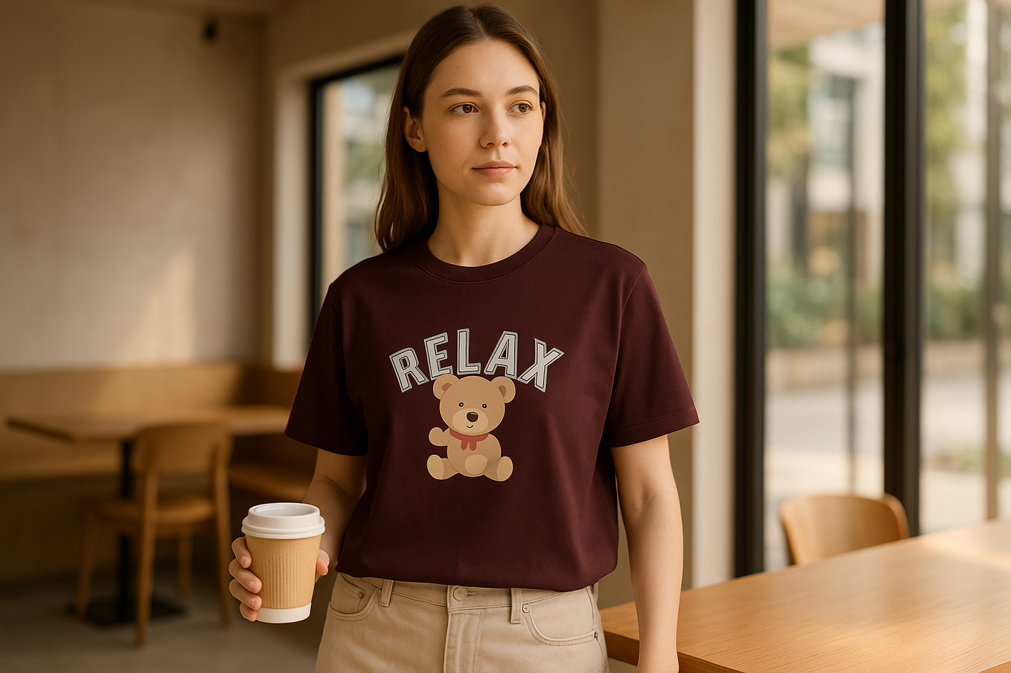 Casual Teddy Bear Tee