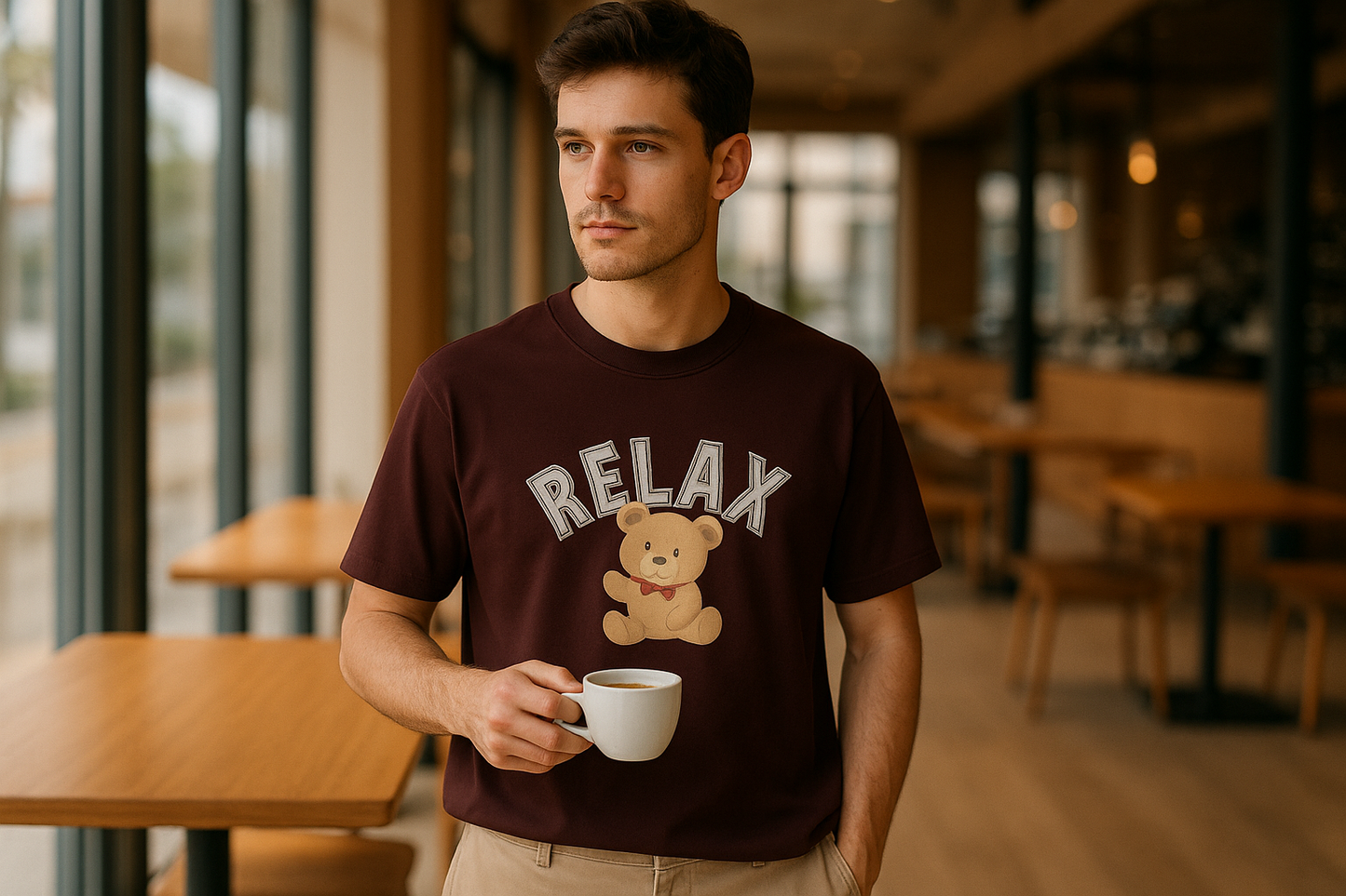 Casual Teddy Bear Tee