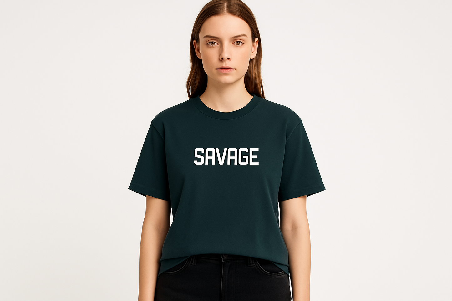 Savage Graphic Tee – Premium Unisex Cotton T-Shirt