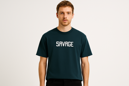 Savage Graphic Tee – Premium Unisex Cotton T-Shirt