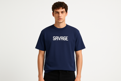 Savage Graphic Tee – Premium Unisex Cotton T-Shirt
