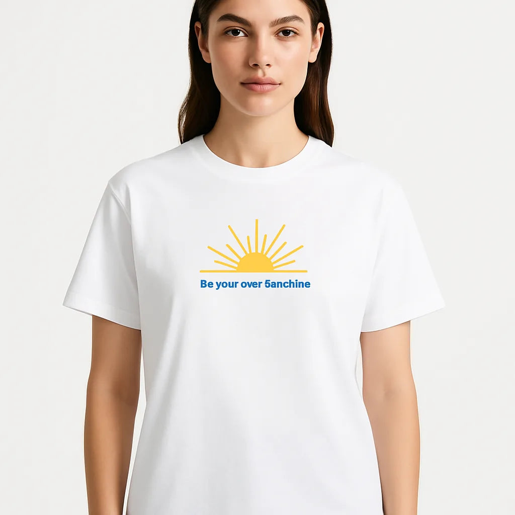 Be Your Own Sunshine Cotton T-Shirt – Positive Graphic Tee