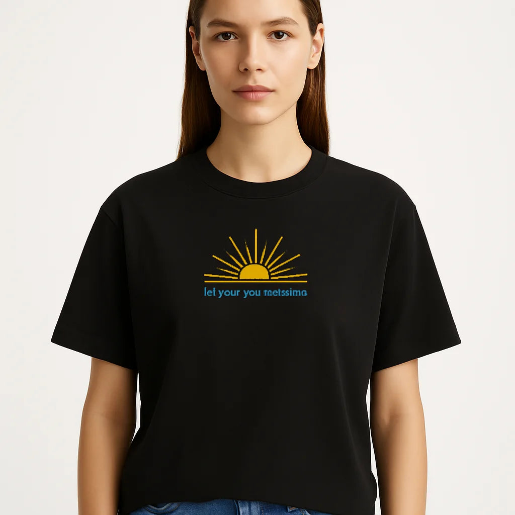 Be Your Own Sunshine Cotton T-Shirt – Positive Graphic Tee